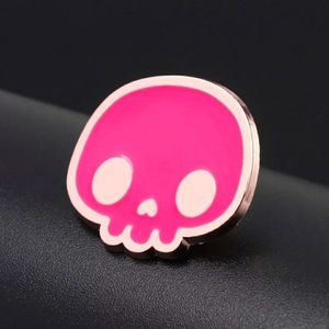 Pink Skull Candy Fashion Pin